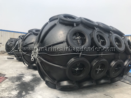 高圧充気型浮遊ゴムフェンダー,航空機タイヤフェンダー