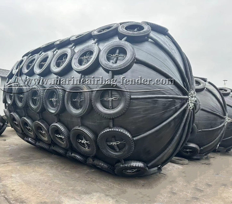 船舶対船舶 ダイア 0.3m-4.5m パネウマティックゴムフェンダー 船舶 横浜型